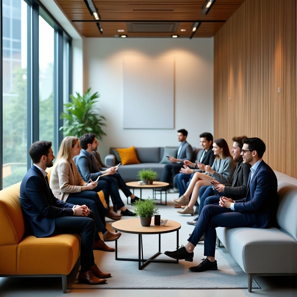 Área de colaboración y networking